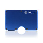 GRID Wallet // Blue Aluminum + SMRTKey