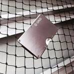 GRID Wallet // Black Aluminum + SMRTKey