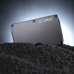 GRID Wallet // Black Aluminum + SMRTKey