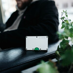 GRID Wallet // Silver Aluminum + SMRTKey