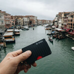 GRID Wallet // Carbon Fiber + SMRTKey