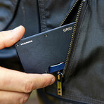 GRID Wallet // Black Humvee Aluminum Wallet + SMRTKey