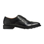 Ford Cap-Toe Quarter Brogue Rubber Sole // Black (US: 10)