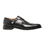Roosevelt II Double Monk Strap // Black (US: 7.5)