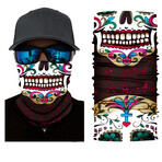 Multi Purpose Mask // Day of the Dead Skull Face Print