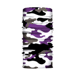 Multi Purpose Mask // Camaflouge Purple Print