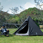 Ichi One Pole Tent // Small // Black