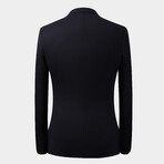 2 Button Wool Suit // Black (XS)