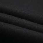 2 Button Wool Suit // Black Melange (L)