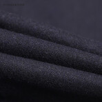 2 Button Wool Suit Button Detail // Navy Melange (M)