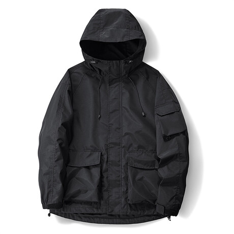 7005 Parka Jacket // Black (XS)