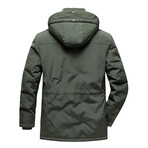 288861 Parka Jacket // Army Green (2XL)