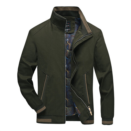 HD1916 Blouson Jacket // Army Green (XS)