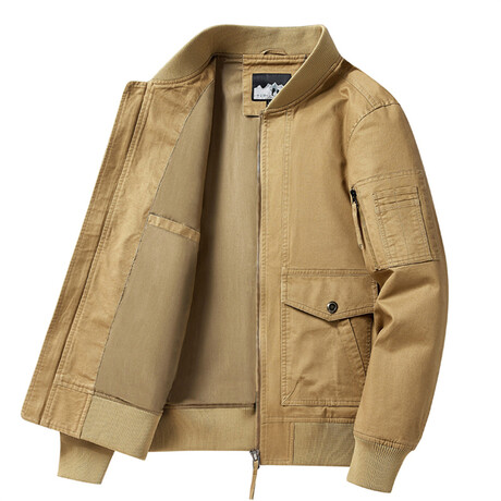 242239 Fleece Jacket // Camel (XS)