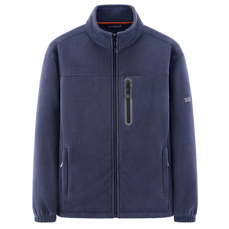 AB8918 Fleece Jacket // Navy Blue (XS)