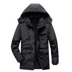 288861 Parka Jacket // Black (XL)