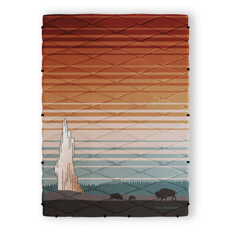 Puffer Blanket: Yellowstone