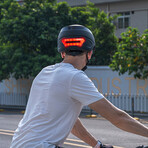 Smart Bike Helmet with Speakers and Camera - 1080P 60 FPS, Dual antenna 5.0 Bluetooth