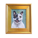 Original Bulldog Frenchie Dog Portrait