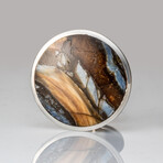 Genuine Mammoth Tooth Fossil Cufflinks