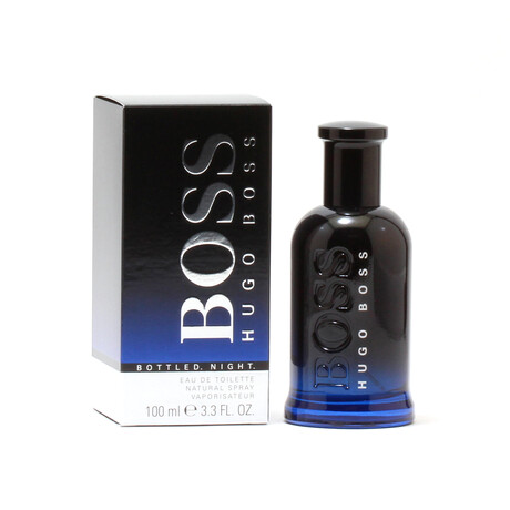 Boss Bottled Night Men by Hugo Boss EDT Spray // 3.4 oz.