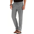 031 Slim Fit Cotton Linen Pants // Gray (XL)