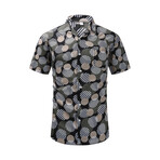 Hawaiian Shirt // Black + Gray (XL)