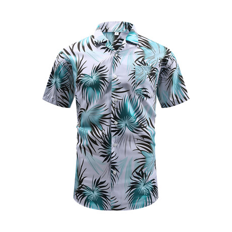 Hawaiian Shirt // White (L)