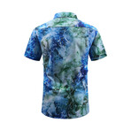 Hawaiian Shirt // Blue + Multicolor (S)