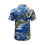Hawaiian Shirt // Blue (L)