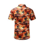 Hawaiian Shirt // Orange (M)