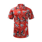 Hawaiian Shirt // Red (M)