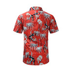 Hawaiian Shirt // Red (M)