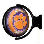 Clemson Tigers // Rotating Lighted Wall Sign