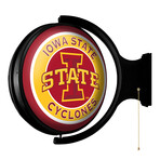 Iowa State Cyclones // Rotating Lighted Wall Sign