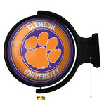 Clemson Tigers // Rotating Lighted Wall Sign