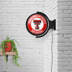 Texas Tech Red Raiders // Rotating Lighted Wall Sign
