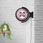 Mississippi State Bulldogs // Rotating Lighted Wall Sign