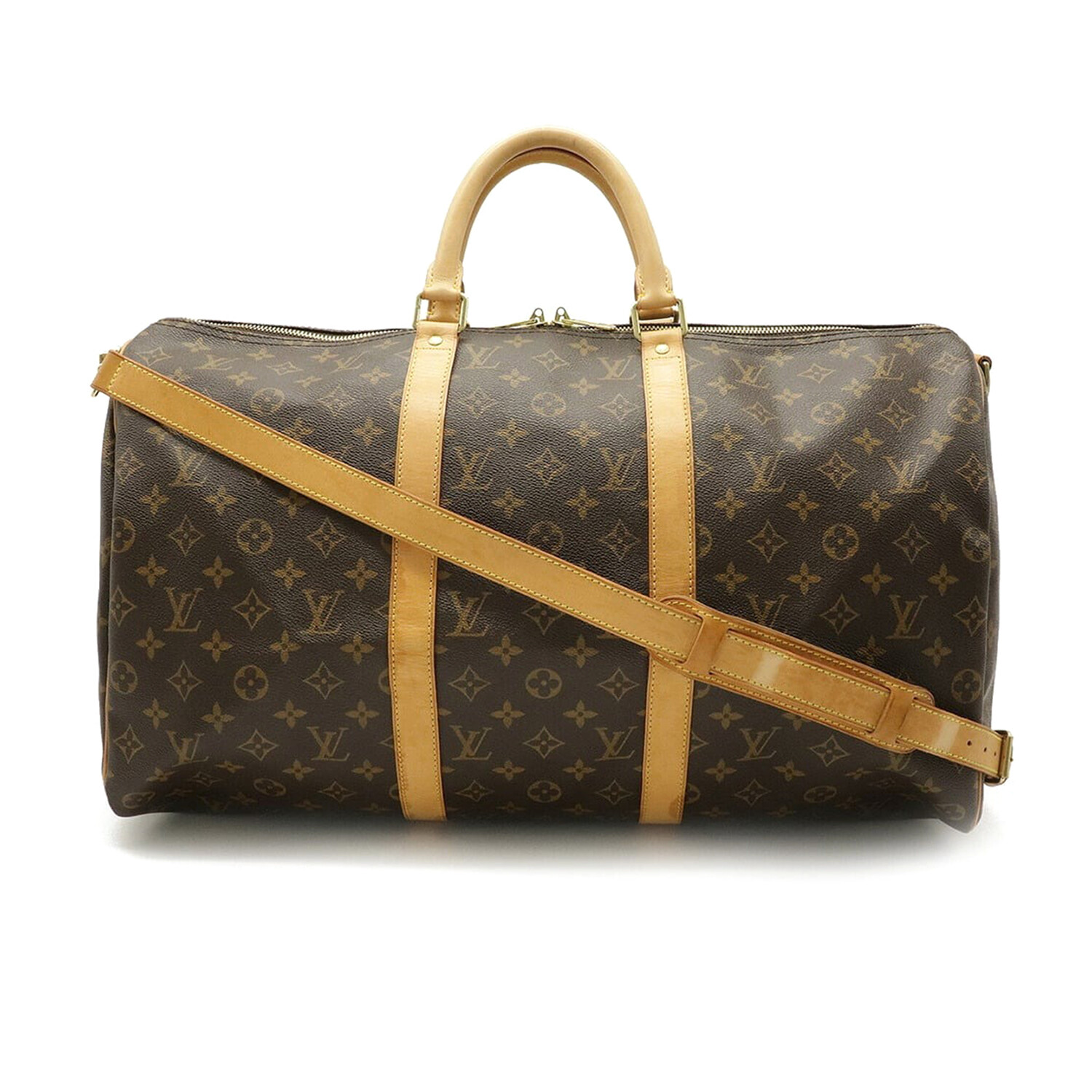 Louis Vuitton // Monogram Leather Boston Bag // Monogram Brown // Pre-Owned