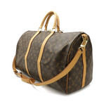 Louis Vuitton // Monogram Leather Boston Bag // Monogram Brown // Pre-Owned