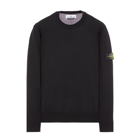 Stone Island Crewneck Sweatshirt I // Black (S)