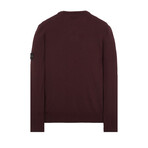 Stone Island Crewneck Sweatshirt I // Dark Burgundy (S)