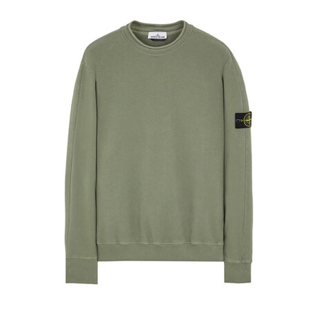 Stone Island Crewneck Sweatshirt // Sage Green (S)