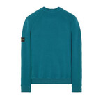 Stone Island Crewneck Sweatshirt // Dark Teal Green (S)