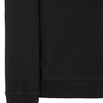 Stone Island Half Zip Sweatshirt // Black (S)