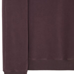 Stone Island Crewneck Sweatshirt // Dark Burgundy (S)