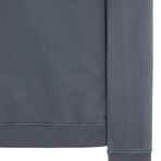 Stone Island Half Zip Sweatshirt // Lead (S)