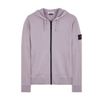 Stone Island Fleece Zip Hoodie // Lavender (S)