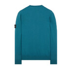 Stone Island Crewneck Sweatshirt I // Dark Teal Green (S)