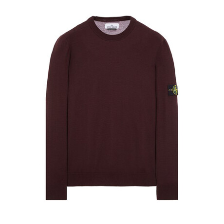 Stone Island Crewneck Sweatshirt I // Dark Burgundy (S)